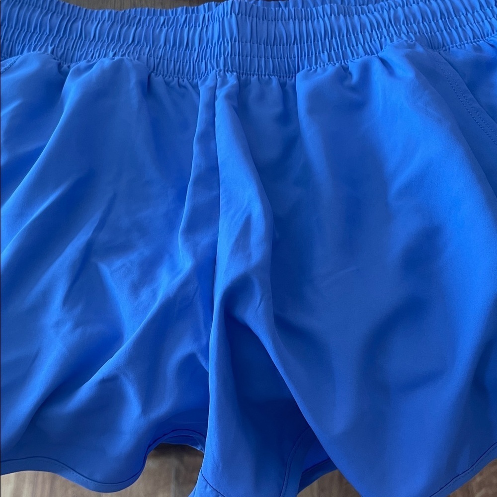 Athletic Works Blue Elastic Shorts